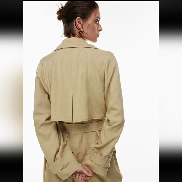 Babaton Size L Cultivate Trench Coat - Picture 4 of 9
